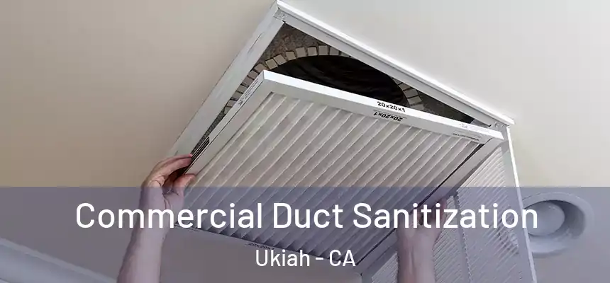 Commercial Duct Sanitization Ukiah - CA