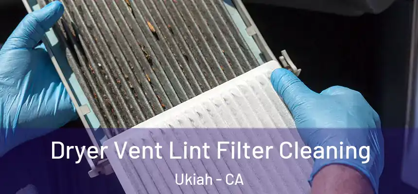 Dryer Vent Lint Filter Cleaning Ukiah - CA